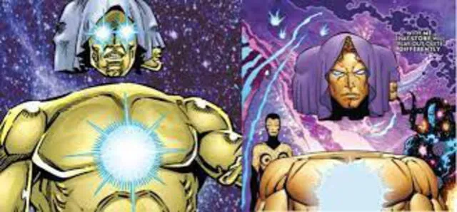 Ni Thanos con el guantelete del infinito pudo vencer al Tribunal viviente. Foto: Marvel Comics.