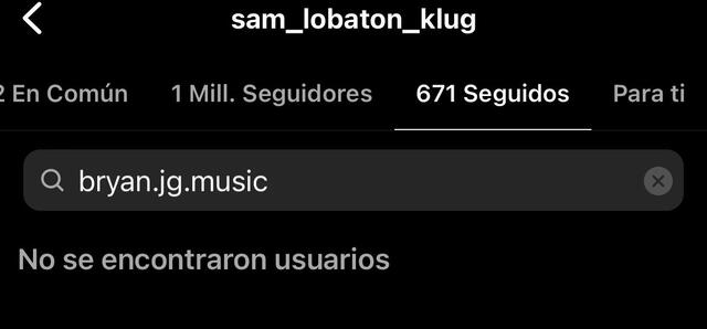  Samahara Lobatón dejó de seguir a Bryan Torres. Foto: Instagram  
