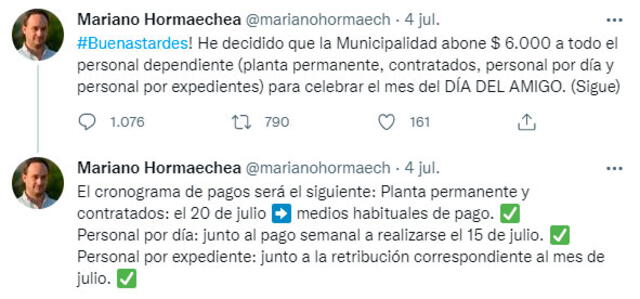 Mariano Hormaechea bono dia del amigo Mariano Hormaechea bono dia del amigo