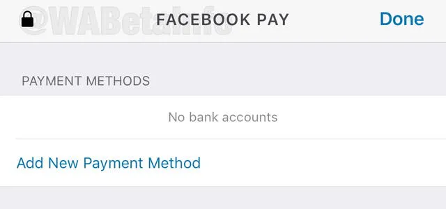 Facebook Pay está siendo implementado en WhatsApp. | Foto: WABetaInfo