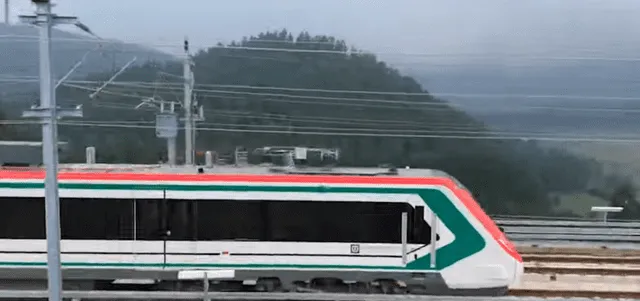 Claudia Sheinbaum inauguró la construcción del tren México - Pachuca. Foto: Milenio