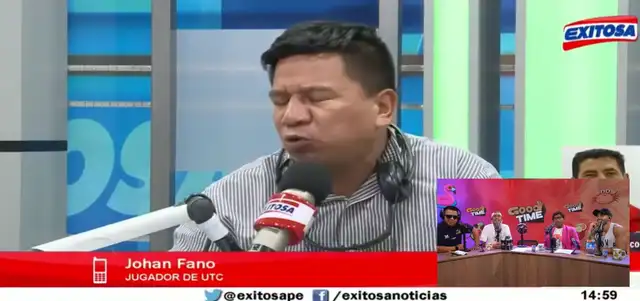  Silvio recordó la discusión que tuvo con Johan Fano. Foto: CapturaGoodTime.<br><br>    