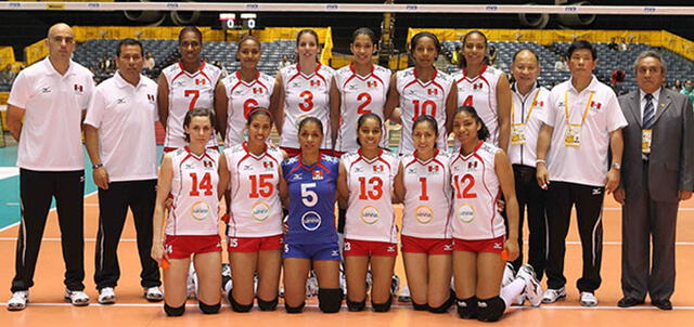 selección voley perú 2010