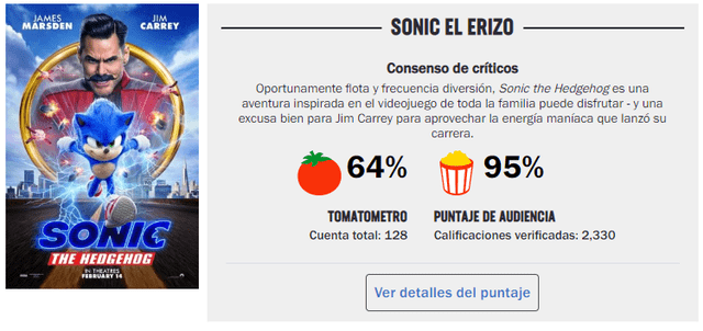 Sonic vs Joker: público considera la película del erizo azul mejor que la de Joaquin Phoenix 