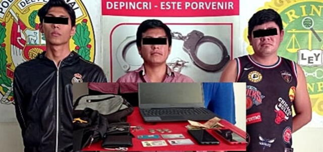 Reducidores EL Porvenir Foto: PNP