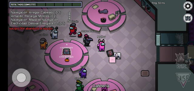 Among Pink: captura vía Twitter