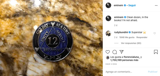 Eminem en Instagram