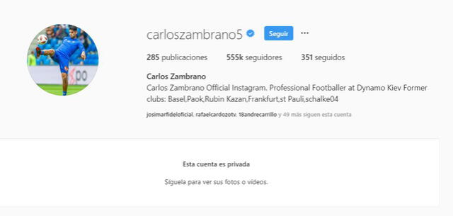 Carlos Zambrano y su esposa en Instagram