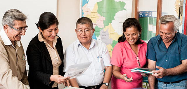 Docentes del Perú. Foto: Minedu   