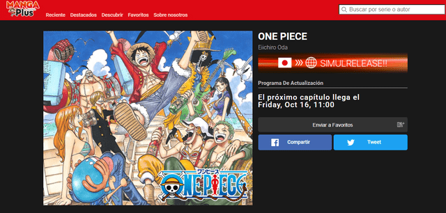 One Piece. Foto: Weekly Shonen Jump.