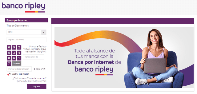 Banco Ripley.