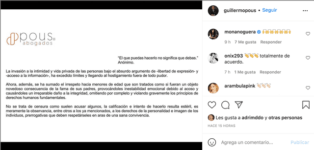 El abogado de Aracely Arámbula publicó un comunicado sobre el enfrentamiento con la prensa que tuvo la actriz el fin pasado.