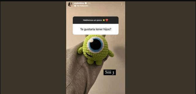 Ana Lucía Urbina confirmó que desea tener 3 hijos. Foto: Instagram Ana Lucía Urbina.   