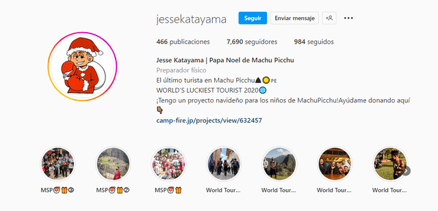 Jesse Katayama compartió en sus redes sociales su campaña para llevar regalos en Navidad 2022