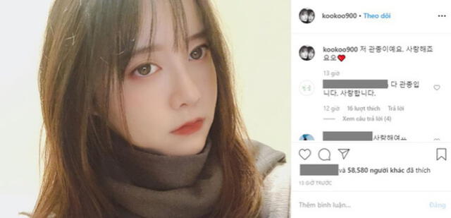 El 9 de enero, Goo Hye Sun publicó el siguiente mensaje en Instagram: Soy un adicto a la atención ... Por favor, ámame más".
