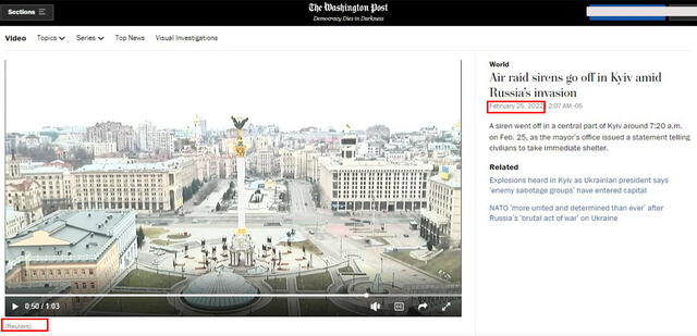 Reporte. Foto: composición / captura en web de Washington Post.