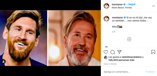 Ricardo Montaner en Instagram