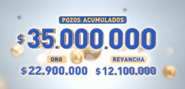 Gana hasta 35 millones de pesos con el 5 de Oro. Foto: Twitter/ 5 de Oro   