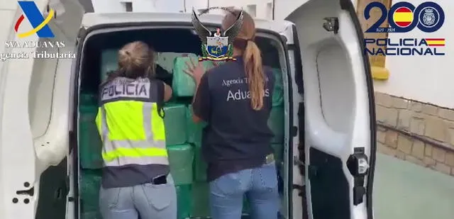 Este alijo no solo representa un golpe significativo para las organizaciones criminales que operan en el tráfico de drogas. Foto: Captura Policía Nacional.   