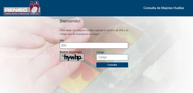 Reniec puede actualizar las huellas dactilares de la ciudadanía. Foto: Reniec