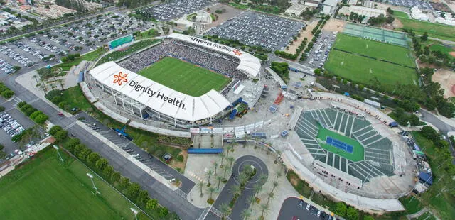 Así luce el estadio donde jugará Lionel Messi. Foto: Los Angeles Galaxy   