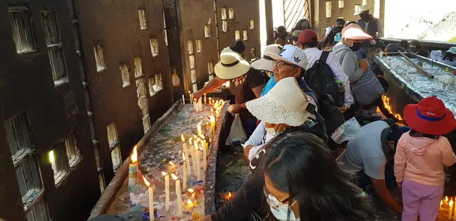 Arequipa: fieles llegaron a Chapi para pedir por salud y que finalice la pandemia