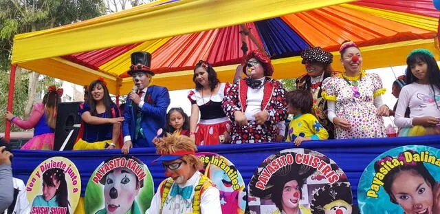 Arequipa: volvió pasacalle por el Día del Payaso Peruano tras 2 años de pandemia