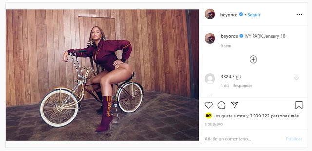 La recordada foto de Beyoncé. Usuarios encontraron coincidencias innegables.
