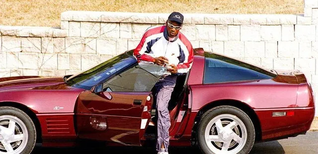 Michael Jordan hizo ganar millones de dólares a Chevrolet con la adquisición del Corvette ZR1. Foto: The Sports Rush  