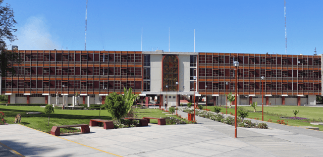 Fachada de la Universidad Nacional San Agustín de Arequipa. Foto: UNSA   