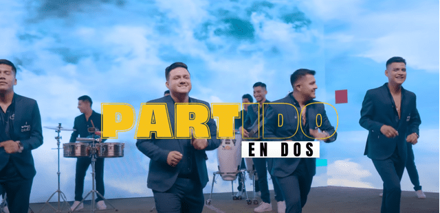  La canción ‘Partido en dos’ ocupa el puesto N.º 3 en el ranking de los 100 videos musicales más populares en Perú, con más de 145 millones de visualizaciones. Foto: YouTube   