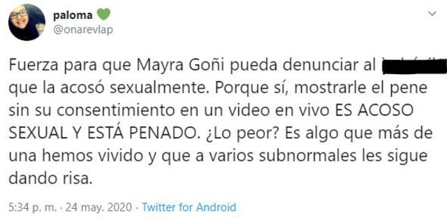 Mayra Goñi