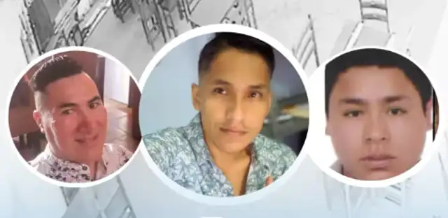 Víctimas del ataque en cevichería de Huacho.   