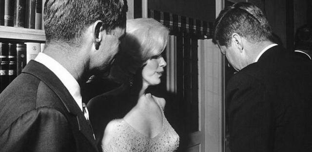 Marilyn Monroe se volvió amiga de Jhon F. Kennedy y Robert Kennedy. Foto: difusión