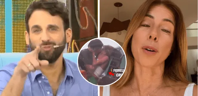  Fiorella Cayo indignada tras difusión de su beso apasionado. Foto: Composición GLR/ Willax TV/ Instagram   