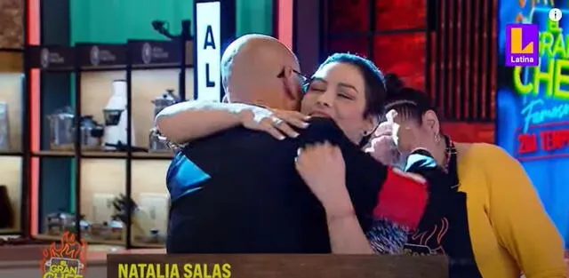  Mr. Peet llora por la eliminación de Natalia Salas. Foto: captura/Latina<br>Fecha de subida    