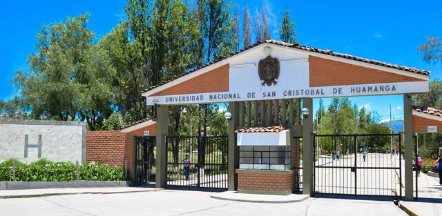  La Universidad Nacional San Cristóbal de Huamanga de Ayacucho es la segunda casa de estudios superior más antigua del Perú. Foto: UNSCH/Facebook   