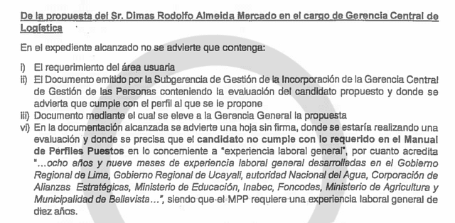 Foto: captura/documento/El Foco