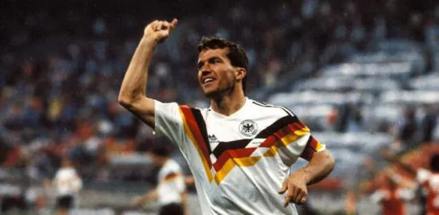 Camiseta de Alemania 1990. Foto: EFE   