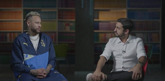 Neymar Junior brindó una entrevista para el medio brasileño. Foto: Ge Globo.   