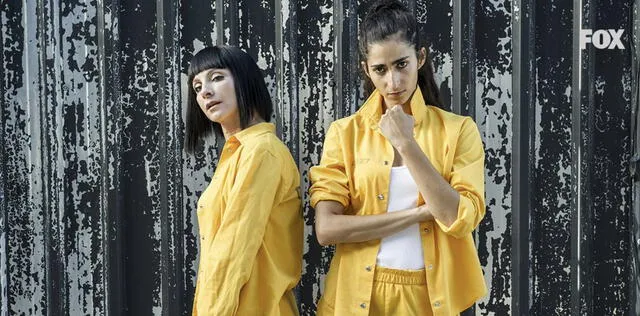 Najwa Nimri y Alba Flores en Vis a vis. Foto: Fox