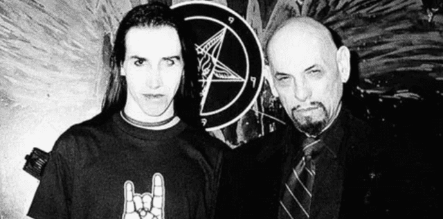 Marilyn Manson fue nombrado como pasto en la iglesia de Satán en 1994