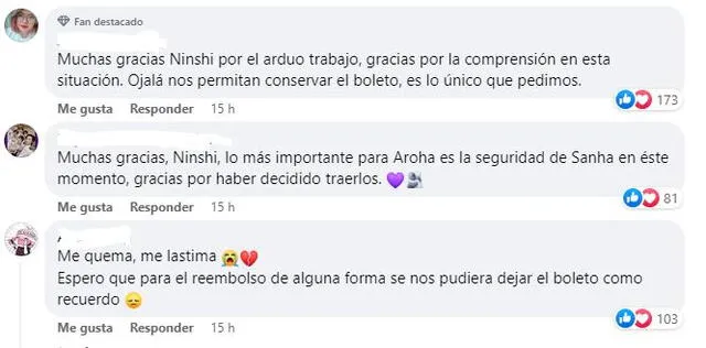 Concierto de Moonbin &amp; Sanha cancelado. Foto: capturas de Facebook/Ninshi Conciertos   