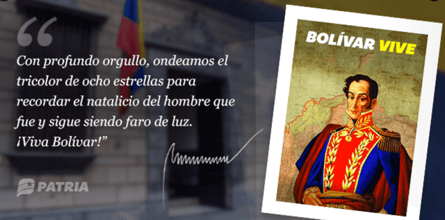 Bono natalicio simón bolívar | bolívar vive | venezuela | bono 24 de julio 