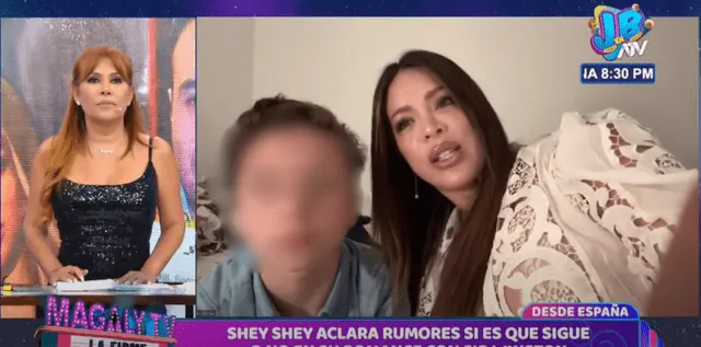 Sheyla Rojas protagonizó una entrevista para el programa 'Magaly TV: la firme'. Foto: ATV    