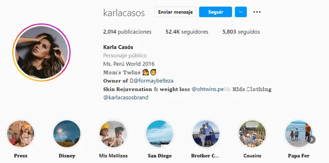 Karla Casós Instagram