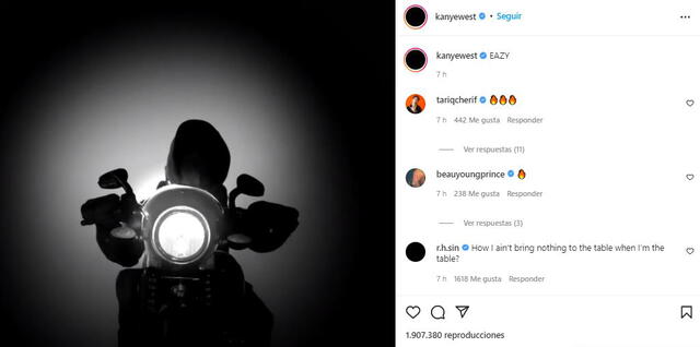 Fragmento del videoclip de "Eazy". Foto: Instagram Kanye West