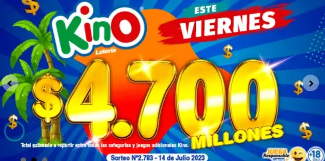 Kino ofrece 47.00 millones HOY, 14 de julio. Foto: Kino Kino ofrece 47.00 millones HOY, 14 de julio. Foto: Kino