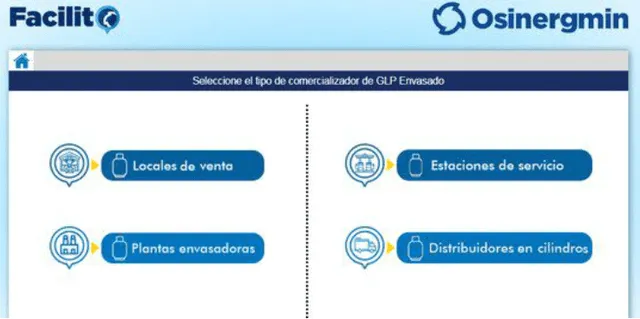 Fácil y sencillo es encontrar la mejor opción para comprar gas con la app de Osinergmin. Foto: captura.