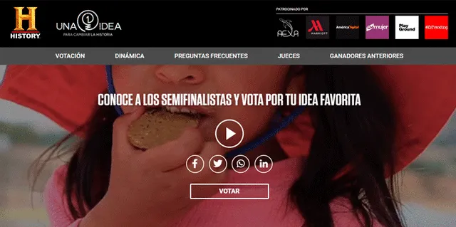 History Channel: ¿Cómo votar por el peruano que creó las galletas contra la anemia?